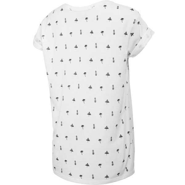 Lotto TEE PALM W Дамска тениска, бяло, Veľkosť XS