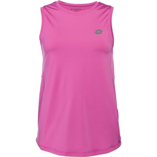 Lotto RUNNING TANK W Női top futáshoz, bordó, méret XS