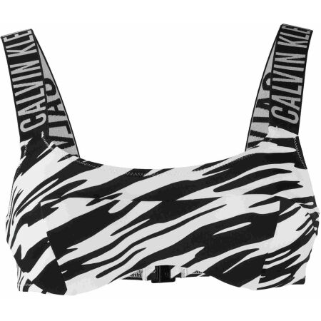 Calvin Klein INTENSE POWER-BRALETTE-UW-PRINT - Women's swim top