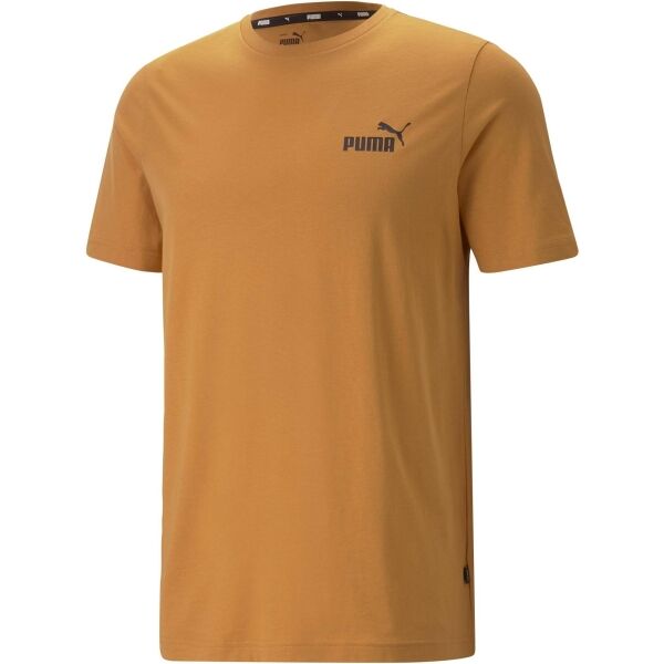 Puma ESS SMALL LOGO TEE Férfi póló, barna, méret XS