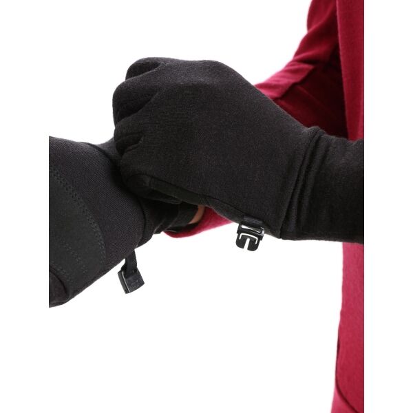 Icebreaker SIERRA GLOVES Vielseitige Handschuhe, Schwarz, Größe S