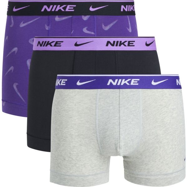 Nike EDAY COTTON STRETCH Мъжки боксерки, лилаво, размер