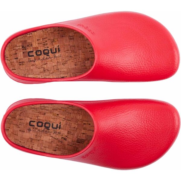 Coqui SEED Damen Pantoffeln, Rot, Größe 37