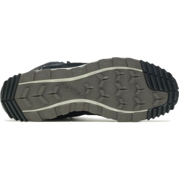 Merrell WILDWOOD SNEAKER BOOT MID WP Мъжки туристически обувки, черно, Veľkosť 46.5