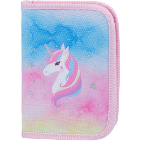 BAAGL CLASSIC CASE RAINBOW UNICORN - Školní penál klasik