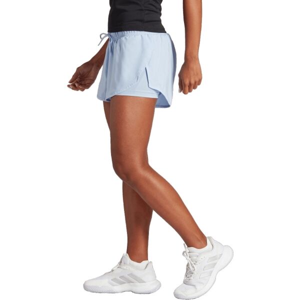 Adidas CLUB SHORT Damen Tennisshorts, Hellblau, Größe L