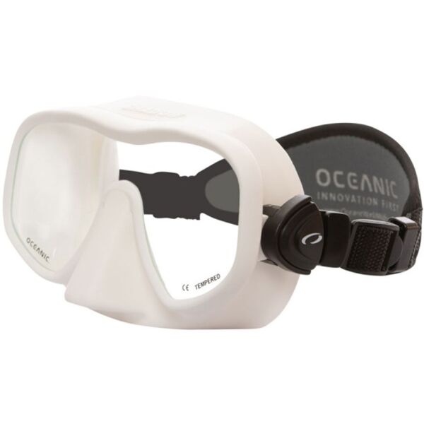 OCEANIC SHADOW Taucherbrille, Weiß, Größe Os