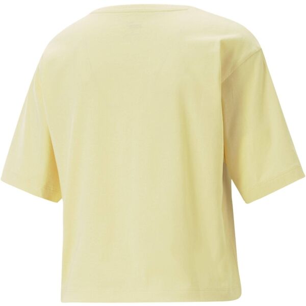Puma SUMMER SPLASH GRAPHIC TEE Damenshirt, Gelb, Größe L
