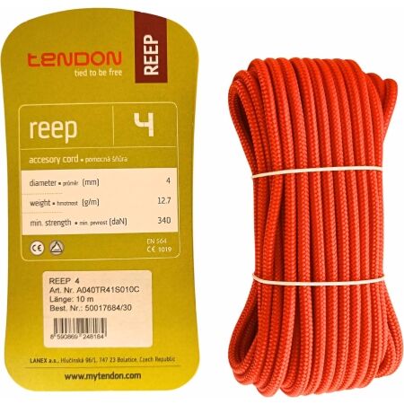 Tendon REEP 4 MM 10 M - Помощно въже за катерене