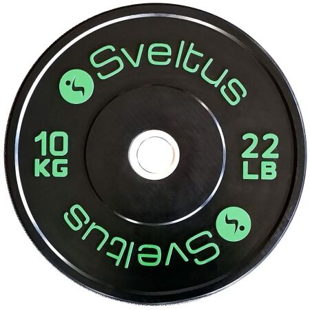 SVELTUS TRAINING OLYMPIC DISC 10 kg x 50 mm - Weightlifting plate