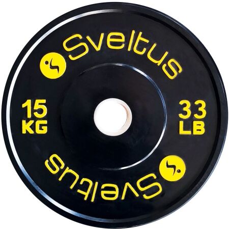 SVELTUS TRAINING OLYMPIC DISC 15 kg x 50 mm - Weightlifting plate