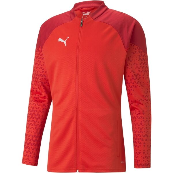 Puma TEAMCUP TRAINING JACKET Férfi futballkabát, piros, méret XXL