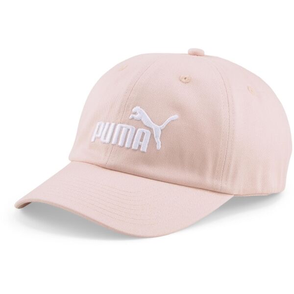 Puma ESS NO.1 BB CAP Дамска шапка с козирка, цвят сьомга, veľkosť UNI