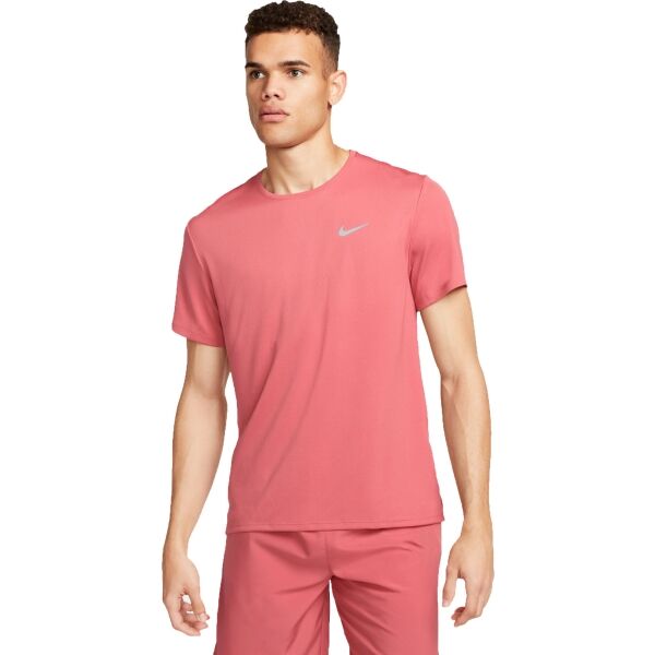 Nike NK DF UV MILER SS Férfi póló edzéshez, piros, méret XL