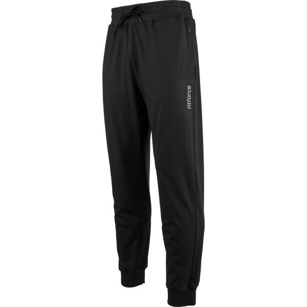 Fitforce MURANO Мъжки фитнес панталони, черно, Veľkosť XL