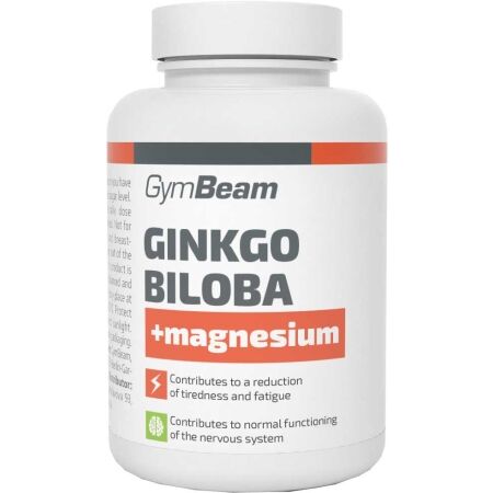 GymBeam GINKGO BILOBA + MAGNESIUM 90 CAPS - Doplněk stravy