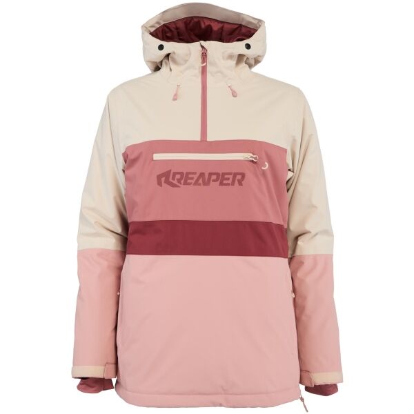 Reaper ZULA Női snowboard kabát, rózsaszín, méret XL