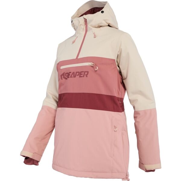 Reaper ZULA Női Snowboard Kabát, Rózsaszín, Veľkosť XL
