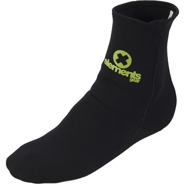 EG COMFORT HD 2.5 Неопренови чорапи, черно, Veľkosť XS