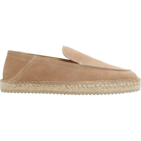 ALDO PALMO Herren Mokassins, Beige, Größe 10