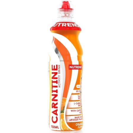 Nutrend CARNITINE ACTIVITY DRINK CAFFEINE 750 ML POMERANČ - Sportovní nápoj