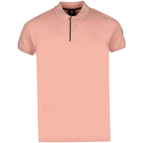 FUNDANGO MOLTON POLOSHIRT Мъжка тениска с яка, розово, размер
