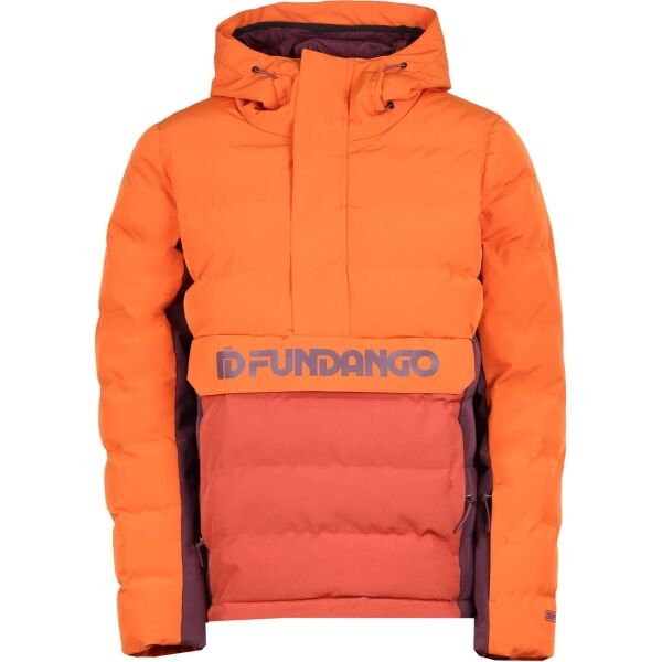 FUNDANGO EVERETT PADDED ANORAK Дамско ски /сноуборд яке, оранжево, размер