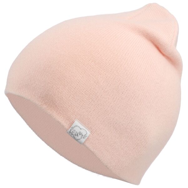 Lewro ISARA Плетена шапка за момичета, розово, Veľkosť 4-7