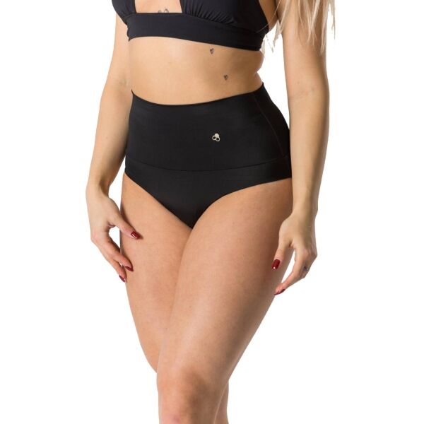 GOLDBEE SHAPEWEAR SWIMWEAR BOTTOMS Női karcsúsító bikini alsó, fekete, méret S
