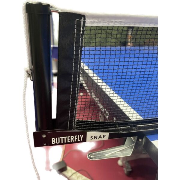 Butterfly SNAP Мрежа за тенис на маса, черно, Veľkosť Os