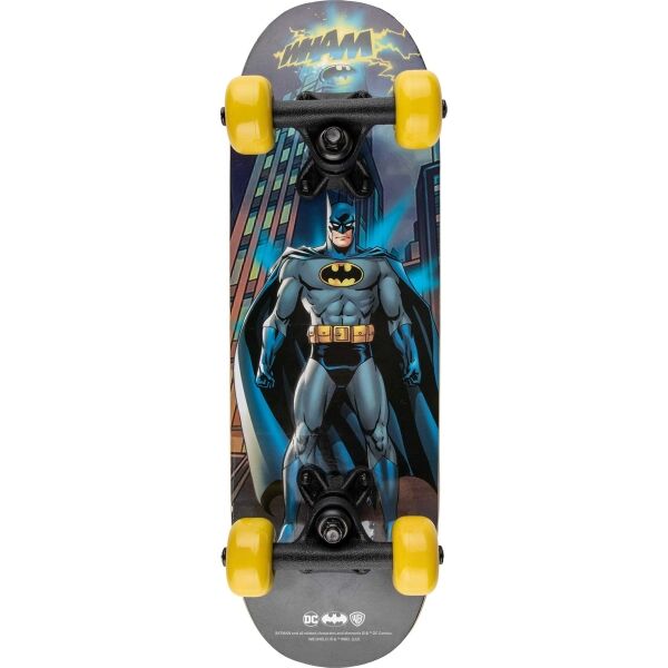Warner Bros BATMAN Kinder Skateboard, Schwarz, Größe Os