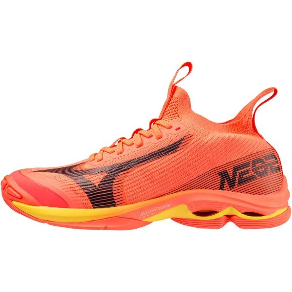 Mizuno WAVE LIGHTNING NEO 2 Мъжки волейболни обувки, оранжево, Veľkosť 47