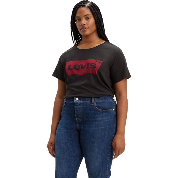 Levi's PL PERFECT TEE Női póló, sötétszürke, méret 3x