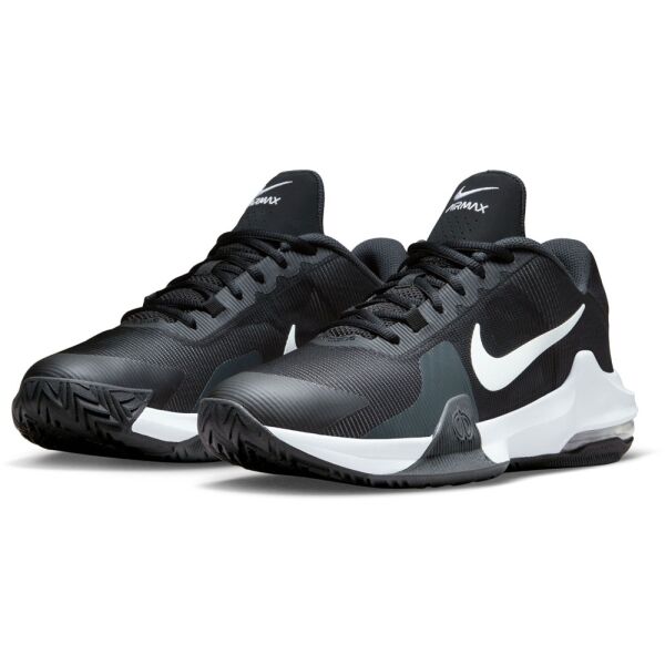 Nike AIR MAX IMPACT 4 Pánska Basketbalová Obuv, čierna, Veľkosť 45