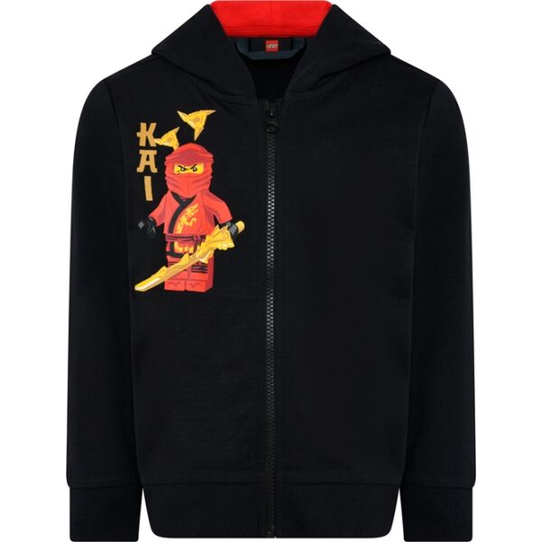 LEGO® Kidswear LWSTORM 719 Sweatshirt Für Jungen, Schwarz, Größe 128