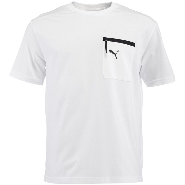 Puma OPEN ROAP TEE Мъжка тениска, бяло, размер