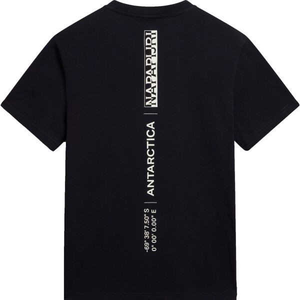 Napapijri S-WARHOLM Herrenshirt, Schwarz, Größe XL