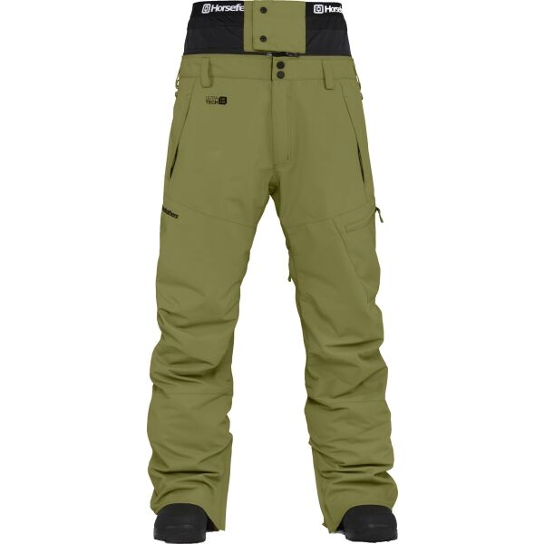 Horsefeathers CHARGER PANTS Мъжки панталони за ски/сноуборд, зелено, Veľkosť XL