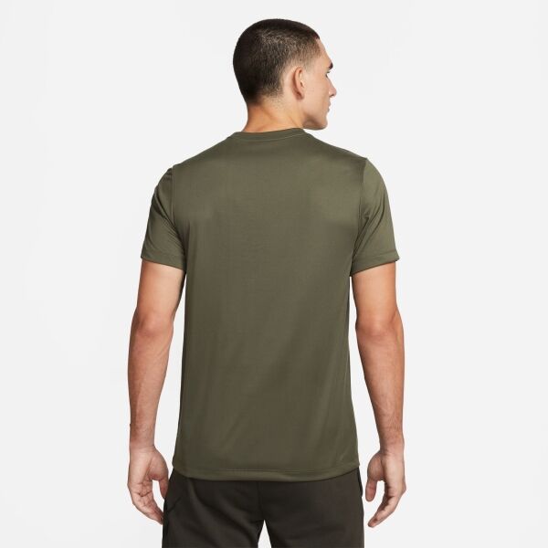 Nike DF TEE RLGD RESET Мъжка тениска за тренировки, Khaki, Veľkosť L