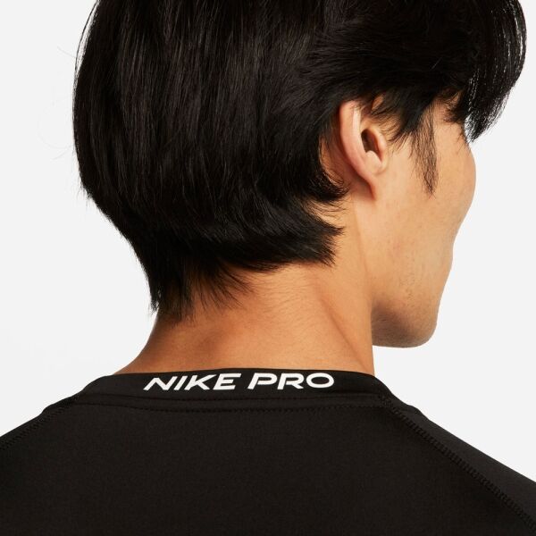 Nike DRI-FIT Мъжка термо тениска, черно, Veľkosť S
