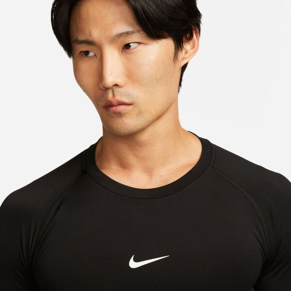 Nike DRI-FIT Мъжка термо тениска, черно, Veľkosť XL