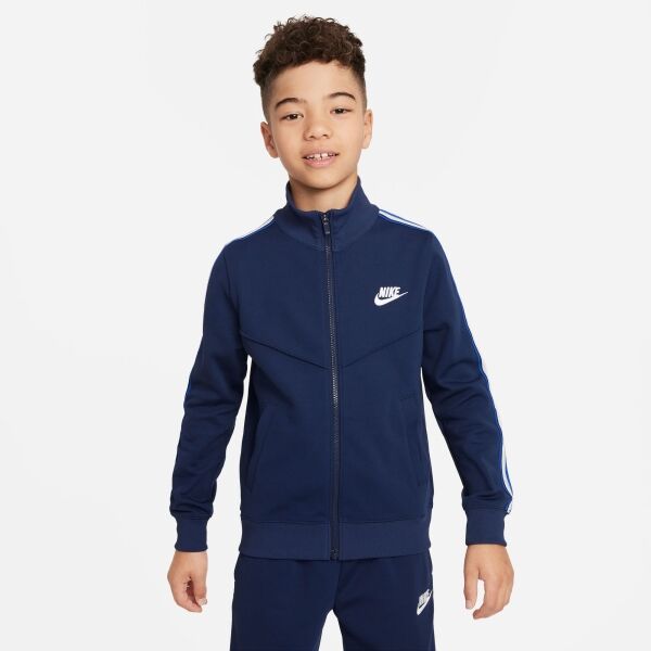 Nike SPORTSWEAR Детски спортен комплект, тъмносин, Veľkosť XL