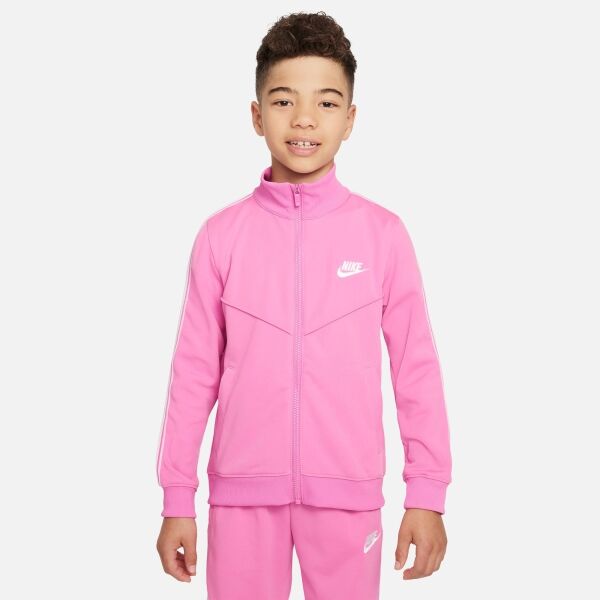 Nike SPORTSWEAR Kinder Trainingsanzug, Rosa, Größe L
