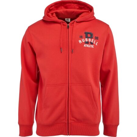 Russell Athletic CLASSIC PRINTED ZIP THROUGH HOODY M - Мъжки суитшърт