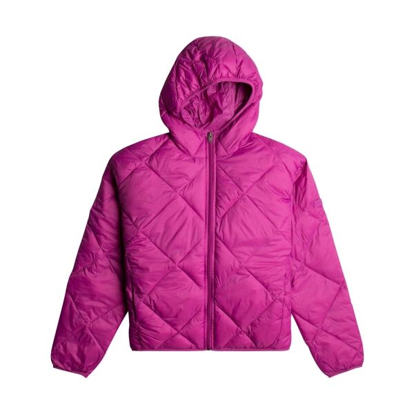 Roxy WIND SWEPT HOODED Női könnyű steppelt kabát, rózsaszín, méret XS