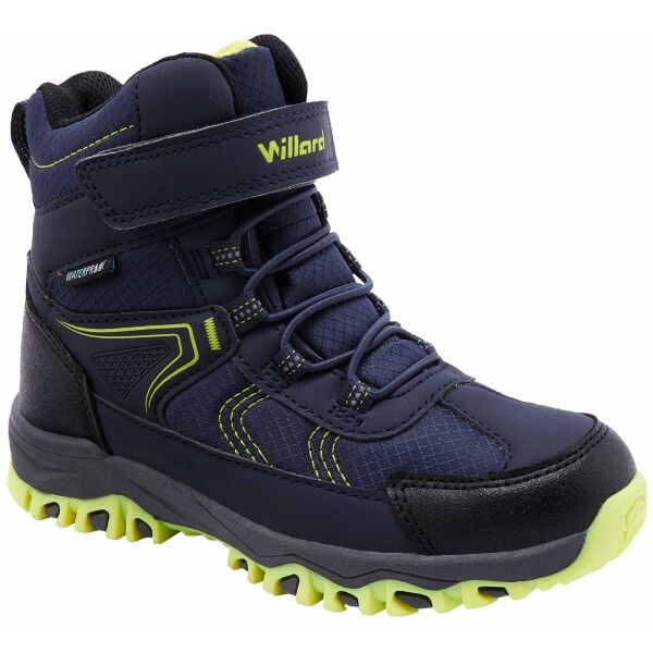 Willard CLASH II WP Gyerek bélelt cipő, sötétkék, méret 31