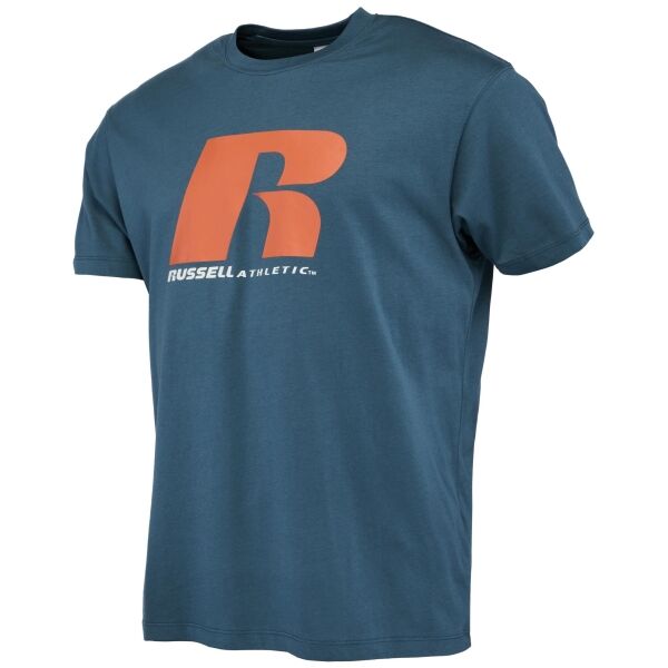 Russell Athletic TEE SHIRT M Herrenshirt, Blau, Größe M