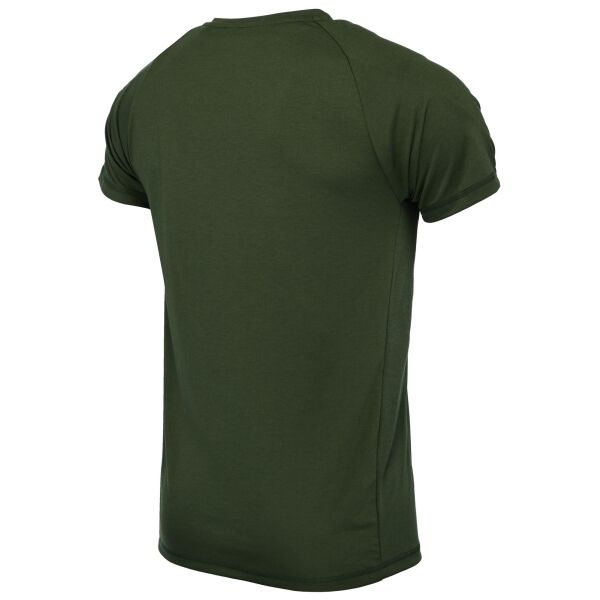 Puma EVOSTRIPE Мъжка тениска, тъмнозелено, Veľkosť XXL