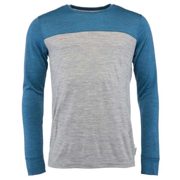 Devold NORANG MERINO 150 SHIRT Мъжка тениска, сиво, veľkosť M