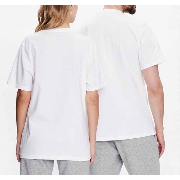 Converse STANDARD FIT CENTER FRONT CHUCK PATCH CORE TEE Unisex Shirt, Weiß, Größe M